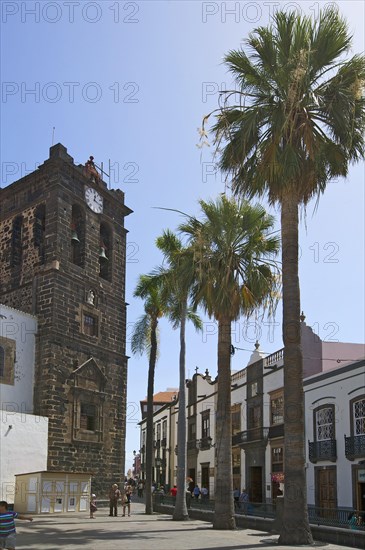 Iglesia de Salvador at the Plaza de Espagna in Santa Cruz de La Palma