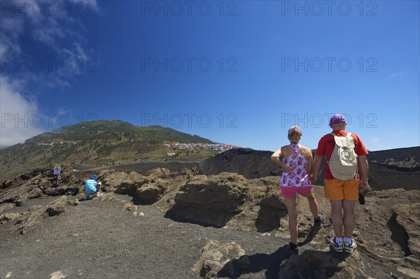 San Antonio Volcano in Monumento Natural de los Volcanes de Teneguia Park