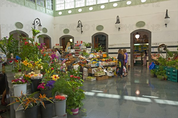 Market hall in Santa Cruz de La Palma