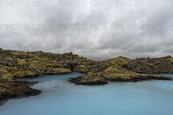 Landscape near the Blue Lagoon