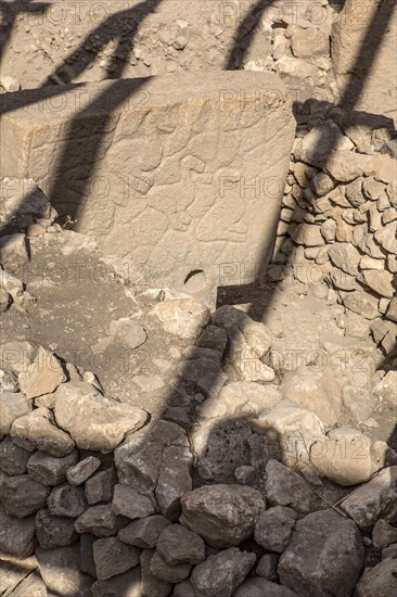 Gobekli Tepe Potbelly Hill is an archaeological site in the Southeast Anatolia region of Sanliurfa
