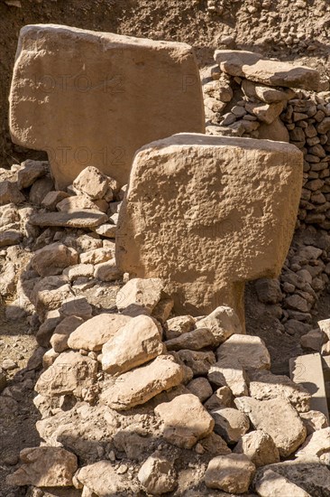 Gobekli Tepe Potbelly Hill is an archaeological site in the Southeast Anatolia region of Sanliurfa