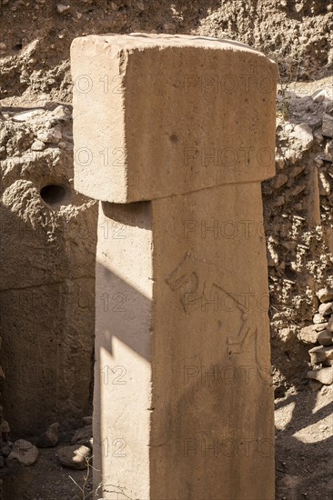 Gobekli Tepe Potbelly Hill is an archaeological site in the Southeast Anatolia region of Sanliurfa