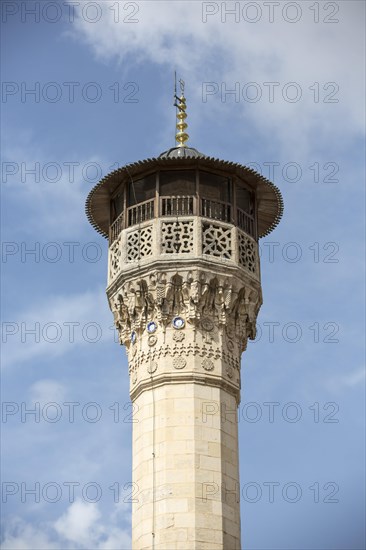 Minaret of the Tahtani Mosque in Gaziantep