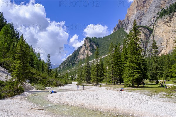 Stream at the Capanna Alpina