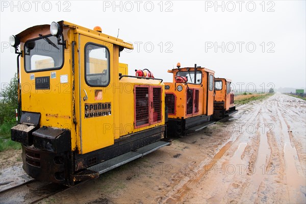 Peat cutting