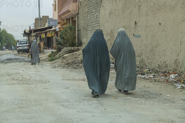 Women in a Burqa