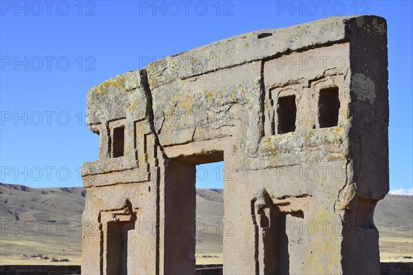 Back of the Sun Gate from the pre-Inca period