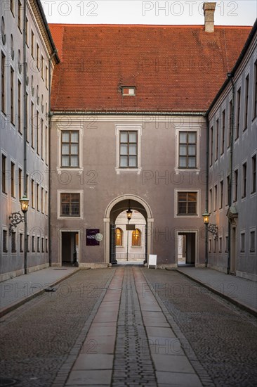 Entrance to a courtyard in the Residenz