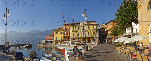 Port of the historic coastal town of Malcesine