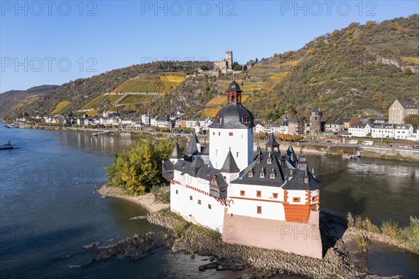 Zollburg Pfalzgrafenstein in the Rhine