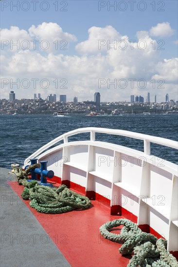 Cityscape from a boat