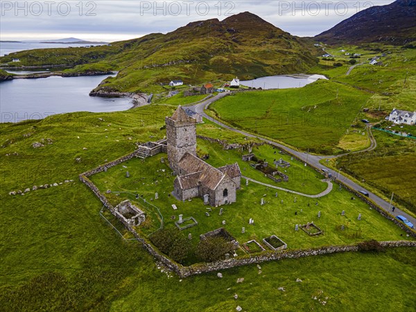 Aerial of St Clements Church