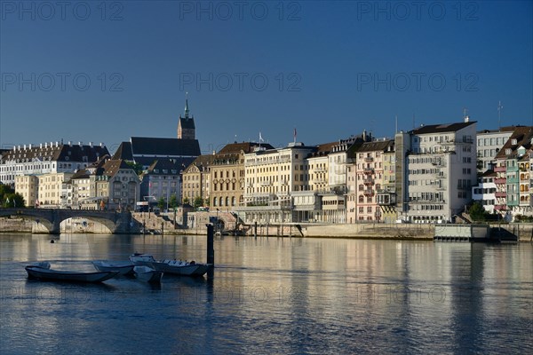 Rhine with Middle Bridge and St