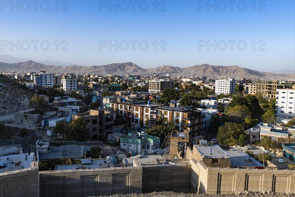 Overlook over Kabul