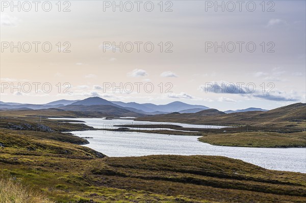 Lake in the heart of the Isle of Lewis