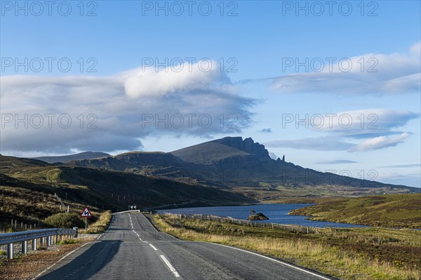 Road leading to the old man of Storr