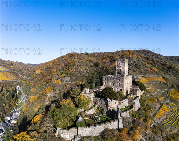 Gutenfels Castle in Kaub am Rhein