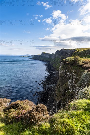 Rock cliff from Kilt Rock Viewpoint