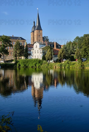 Rote Spitzen at the small pond