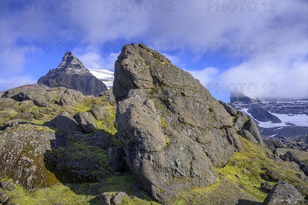 Peak of Sula in the VG rockfall area Stoeruo