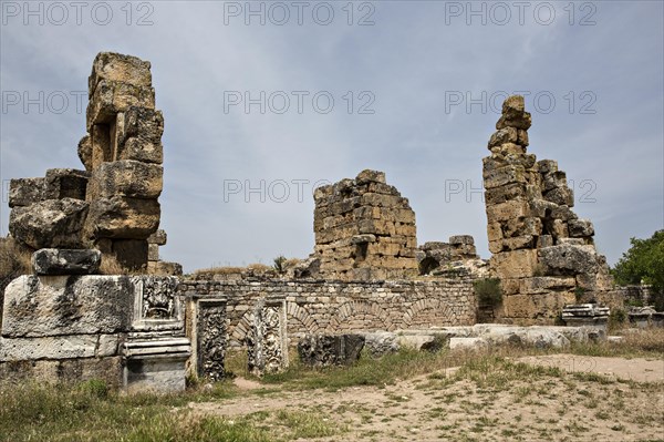 Hadrian's Bath of Aphrodisias in Aydin