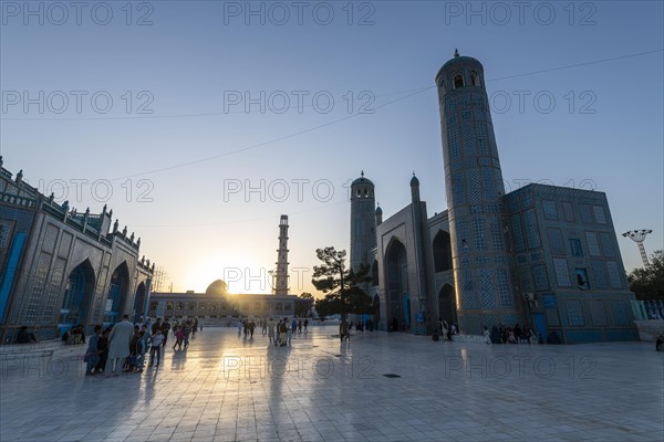 Blue Mosque at sunset