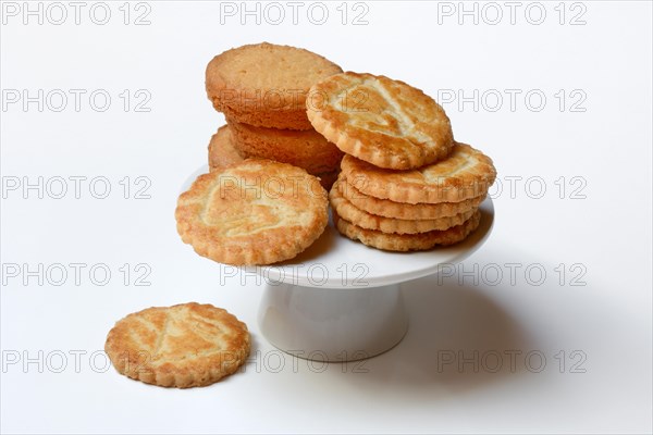 Traditional French sweet galettes