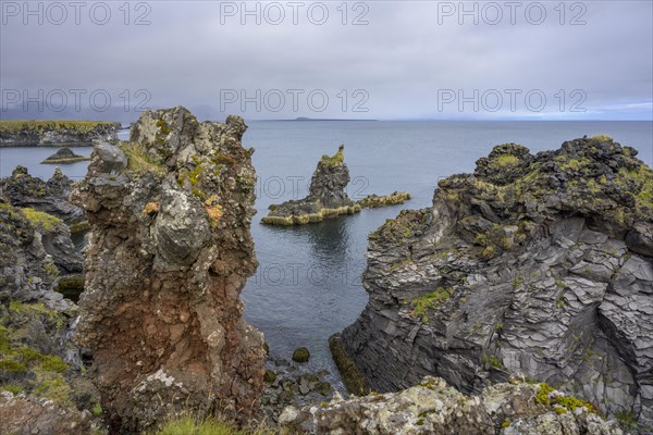 Cliff coast near