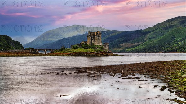 Lowland Castle by the Lake