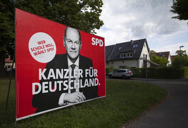 Election poster of the SPD