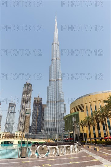 Dubai Burj Khalifa Kalifa Skyscraper Skyline Architecture Mall in Dubai