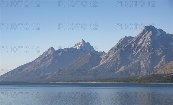 Mountains in morning light