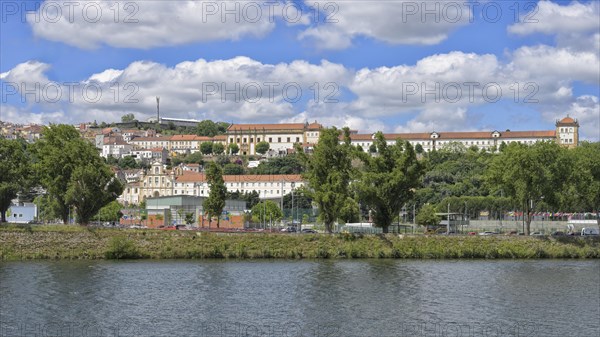 Coimbra cityscape and Mondego river