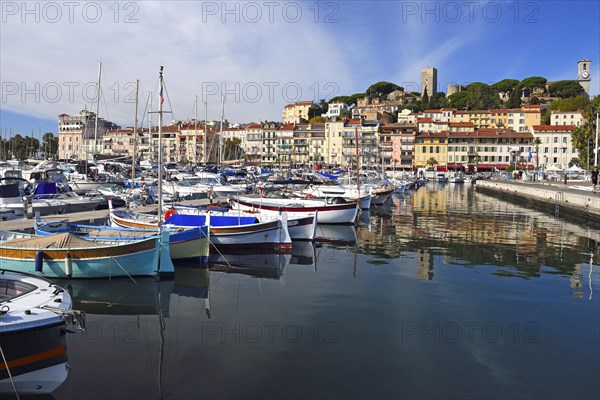 Port and old town of Cannes