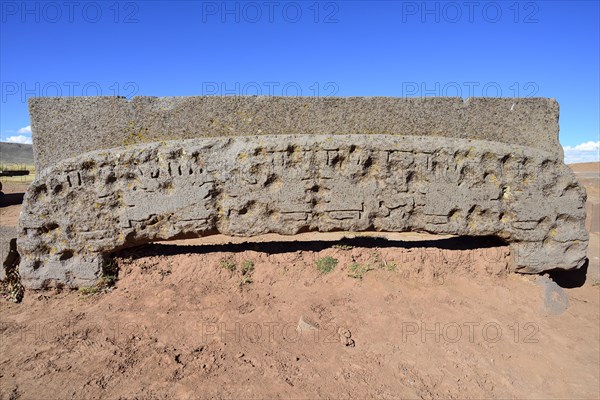 Remains of an archway from the pre-Inca period