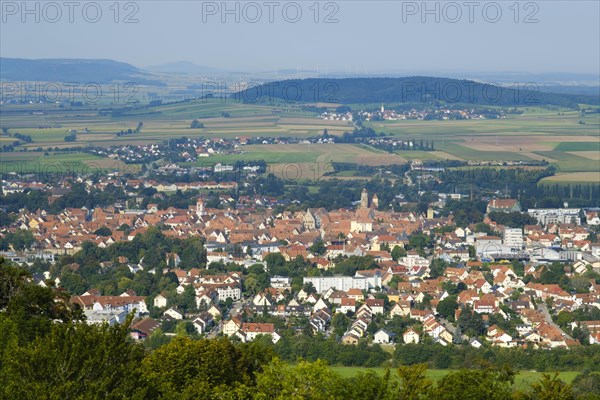 View of Weissenburg from the Wuelzburg