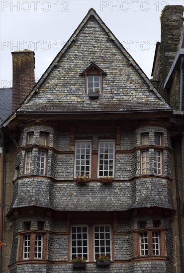 Half-timbered houses