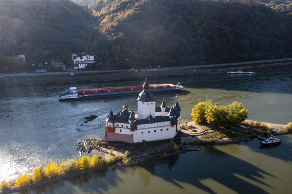 Zollburg Pfalzgrafenstein in the Rhine