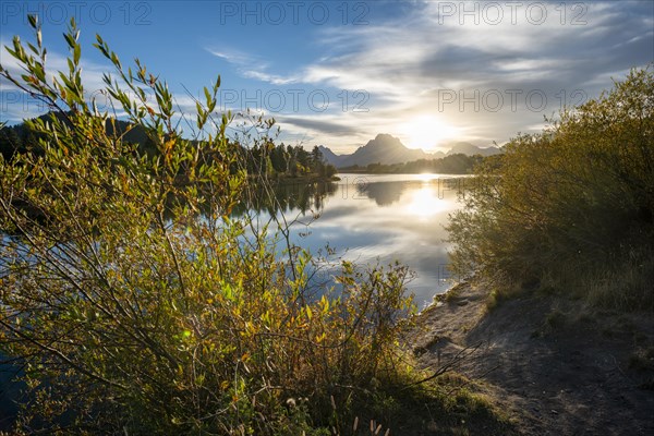 Sunset at the Snake River