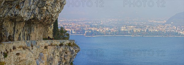 Old coastal road and hiking trail Via Ponale