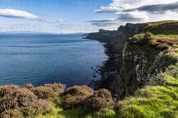 Rock cliff from Kilt Rock Viewpoint