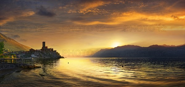 Historic coastal town of Malcesine