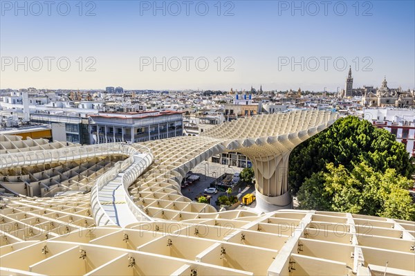 Wooden roof called Setas de Sevilla