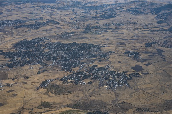 Aerial of western Ethiopia