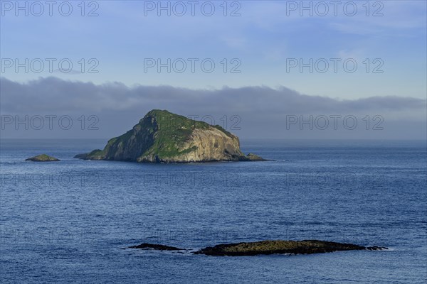 View to the bird island Skruour