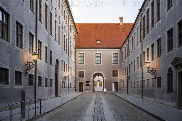 Entrance to a courtyard in the Residenz