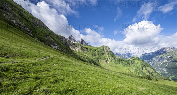 Mountain slope