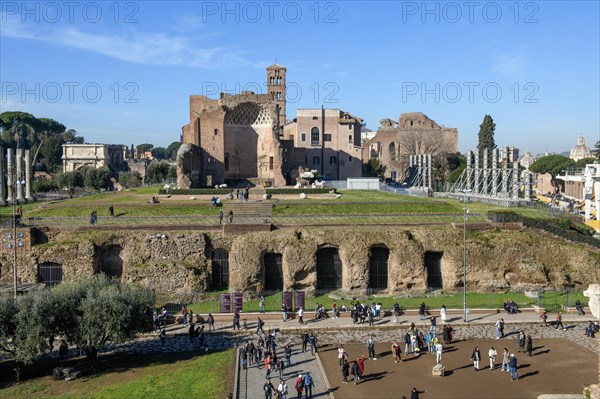 Ruins of Temple of Venus and Roma