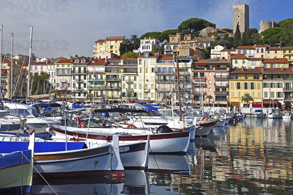 Port and old town of Cannes